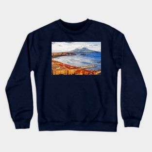 The gulf of Napoli, Italy Crewneck Sweatshirt